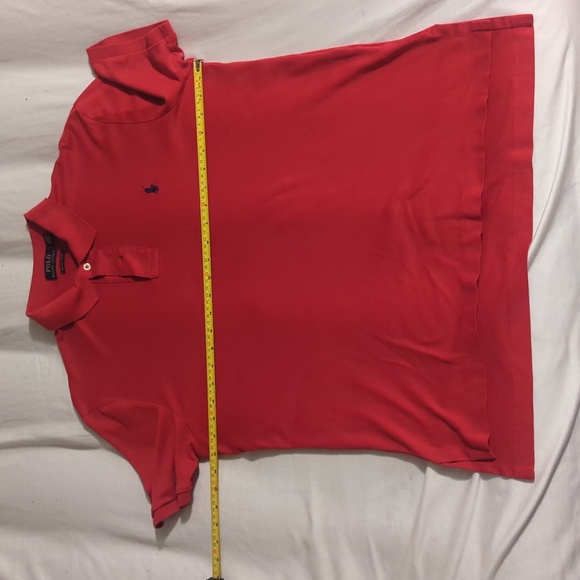 Men's large Ralph Lauren Red Polo - Picture 4 of 5